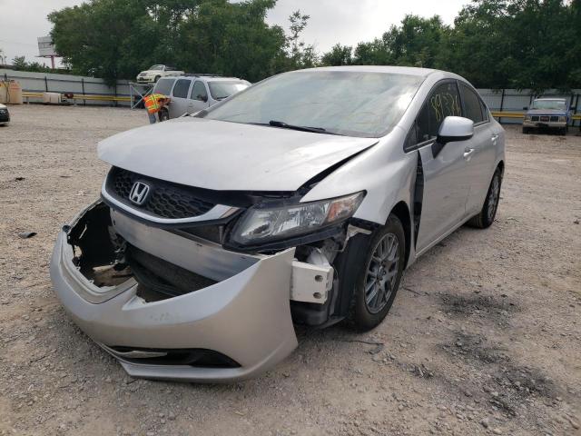 Photo 2 from auction – 2013 HONDA CIVIC LX with VIN 19XFB2F53DE281906