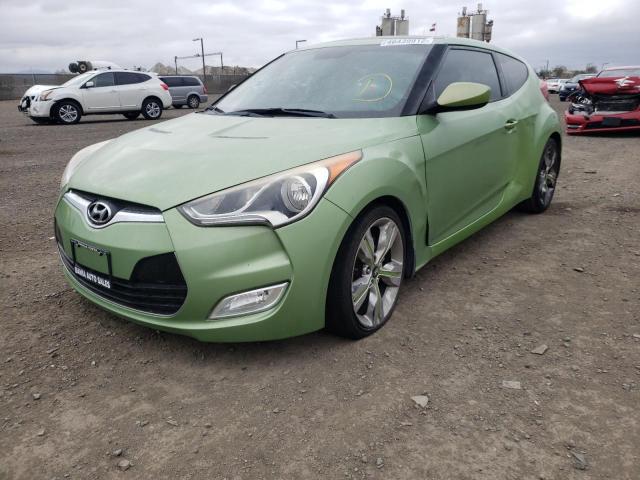 Photo 2 from auction – 2012 HYUNDAI VELOSTER with VIN KMHTC6AD3CU023905