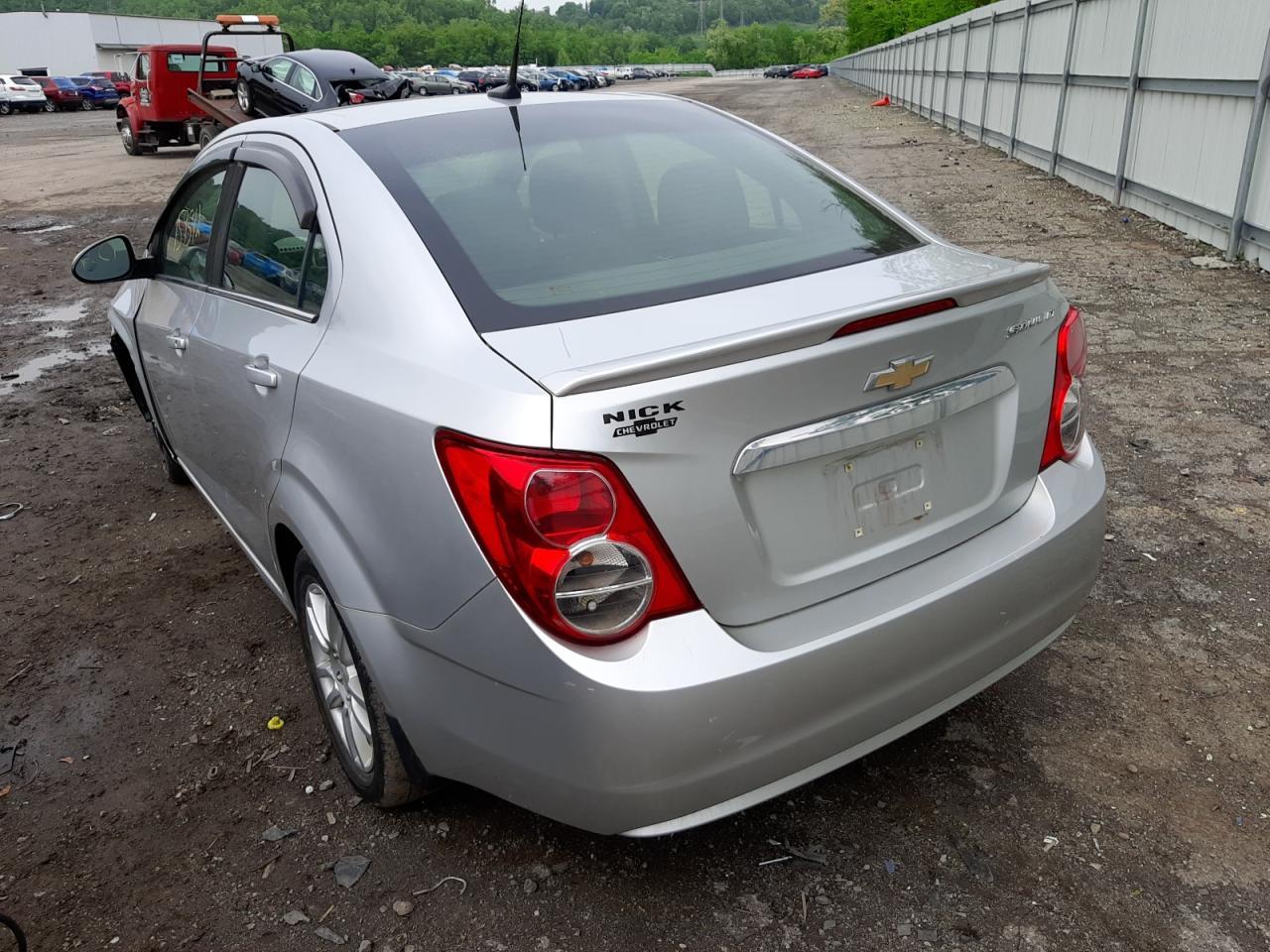 Photo 3 from auction – 2013 CHEVROLET SONIC LT with VIN 1G1JC5SG9D4189614