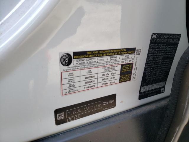 Photo 10 from auction – 2020 LAND ROVER RANGE ROVE with VIN SALGR2SUXLA574449