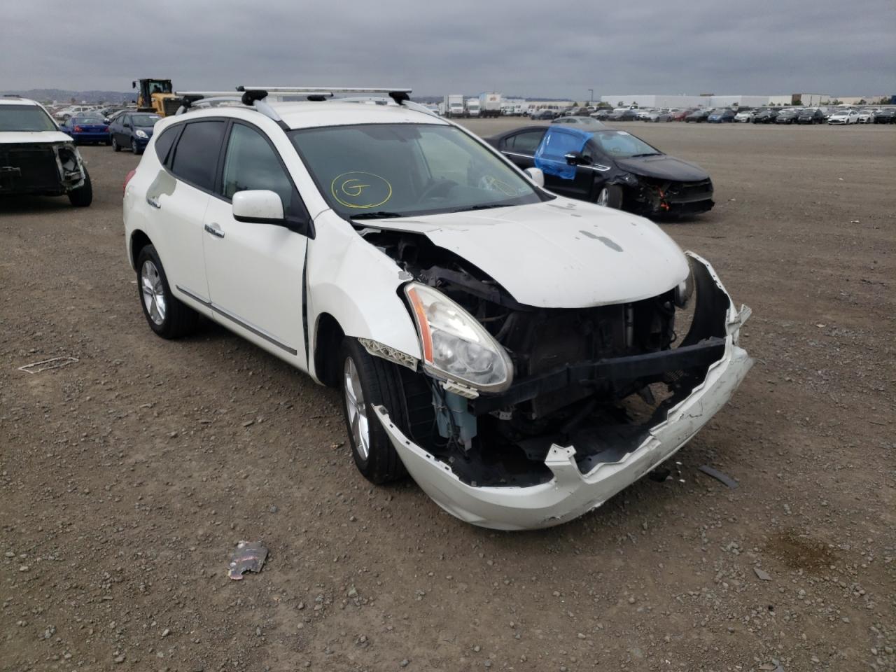 NISSAN ROGUE S 2013 with VIN JN8AS5MT9DW543757 - Photo from auction