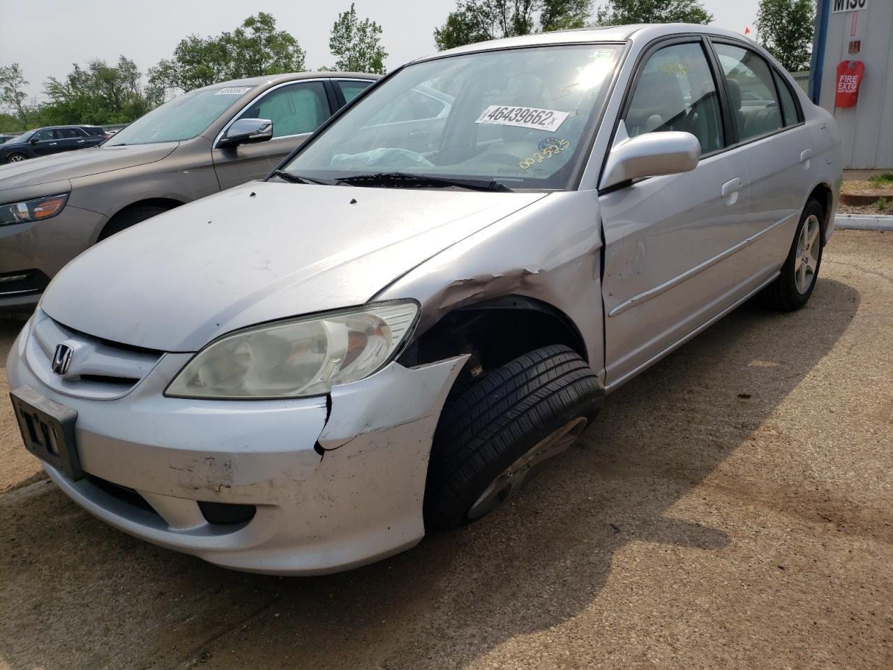 Photo 2 from auction – 2004 HONDA CIVIC EX with VIN 1HGES26824L002525