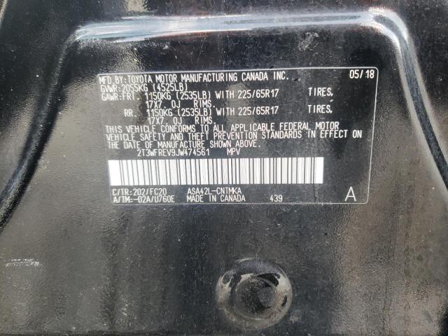 TOYOTA RAV4 ADVEN 2018 with VIN 2T3WFREV9JW474561 - Photo from auction