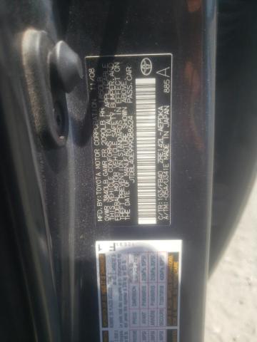 Photo 10 from auction – 2009 TOYOTA COROLLA BA with VIN JTDBL40E999088624