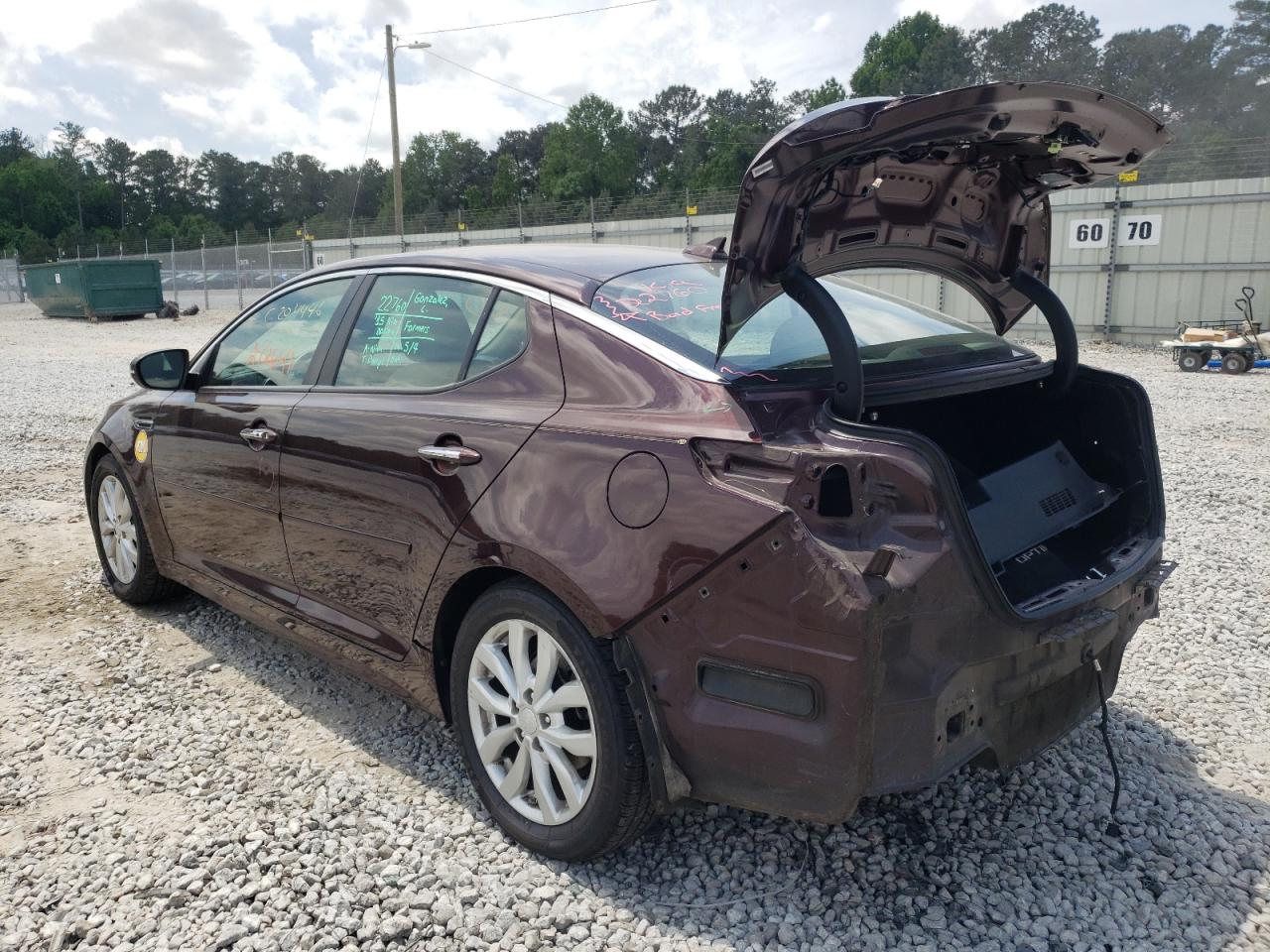 Photo 3 from auction – 2015 KIA OPTIMA EX with VIN 5XXGN4A78FG402441