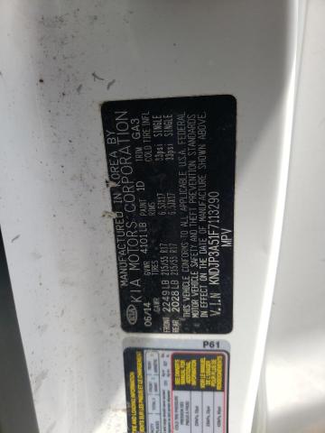 Photo 10 from auction – 2015 KIA SOUL + with VIN KNDJP3A51F7113290