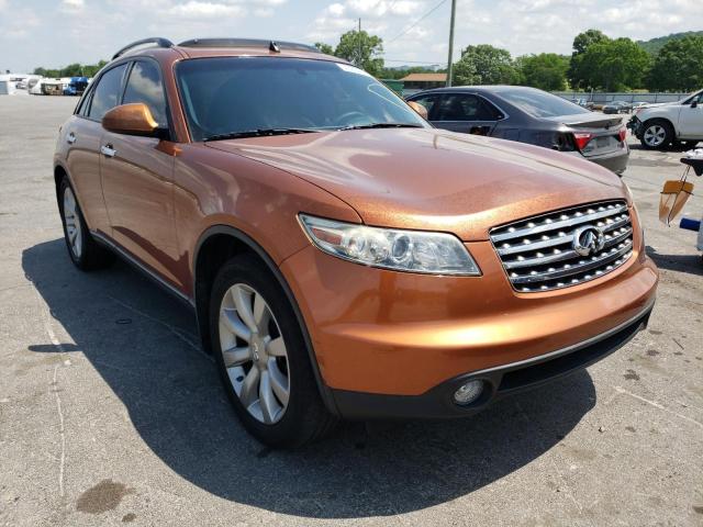 INFINITI FX35 2003 with VIN JNRAS08WX3X202184 - Photo from auction