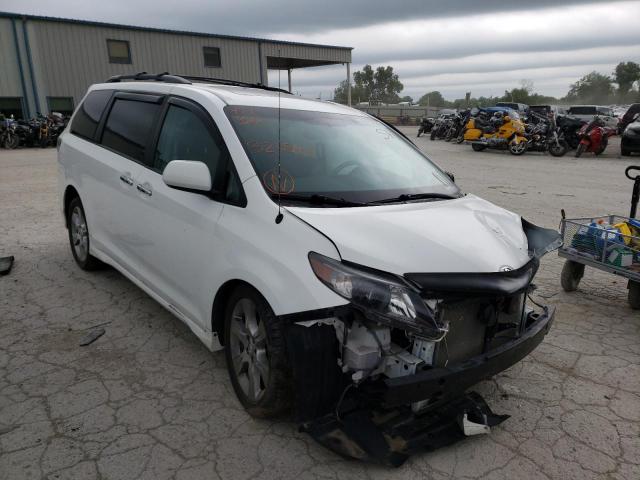 TOYOTA SIENNA SPO 2013 with VIN 5TDXK3DC7DS320546 - Photo from auction