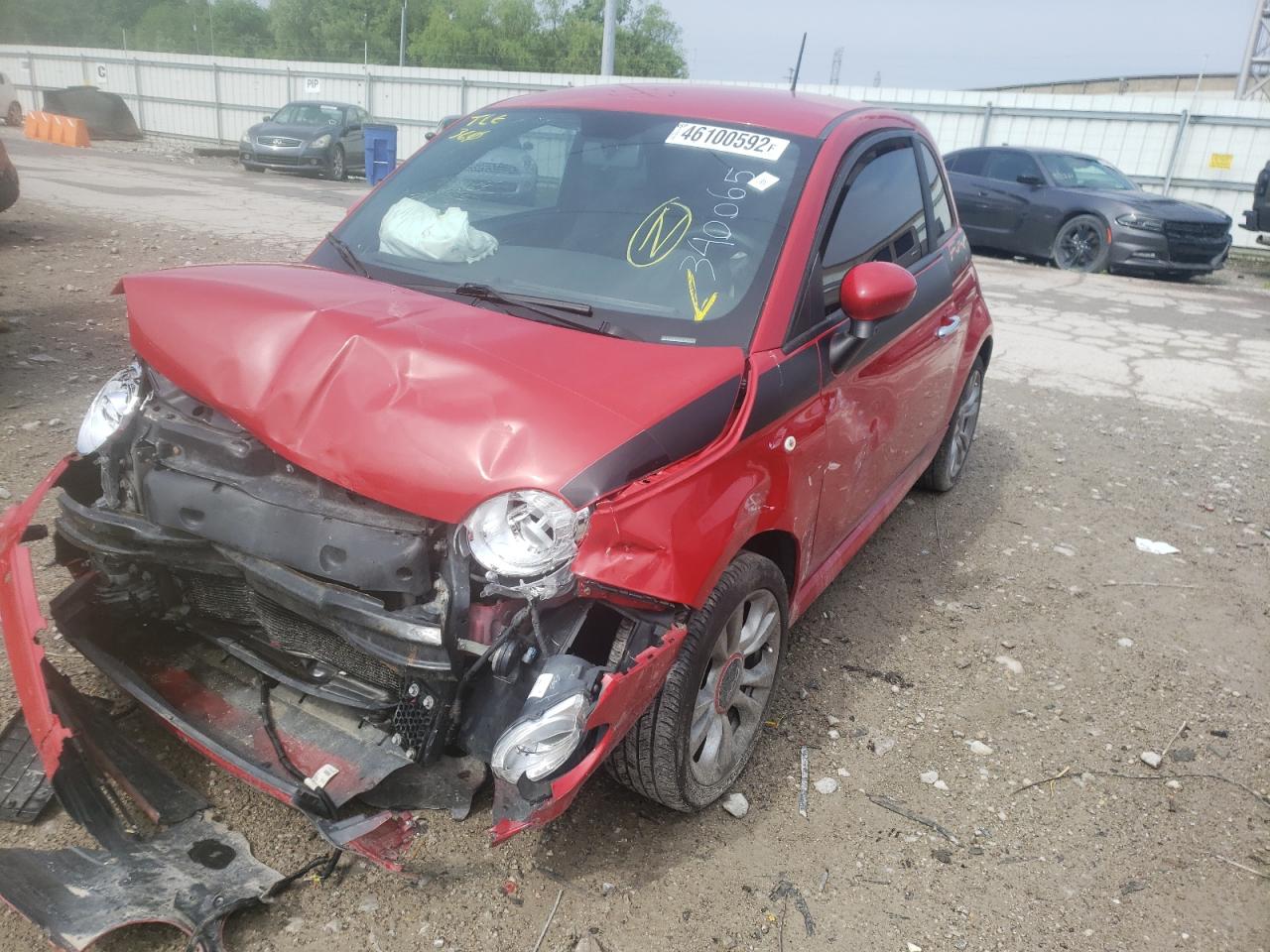 Photo 2 from auction – 2012 FIAT 500 SPORT with VIN 3C3CFFBR8CT340065