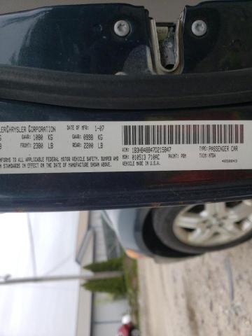 Photo 10 from auction – 2007 DODGE CALIBER SX with VIN 1B3HB48B47D215847