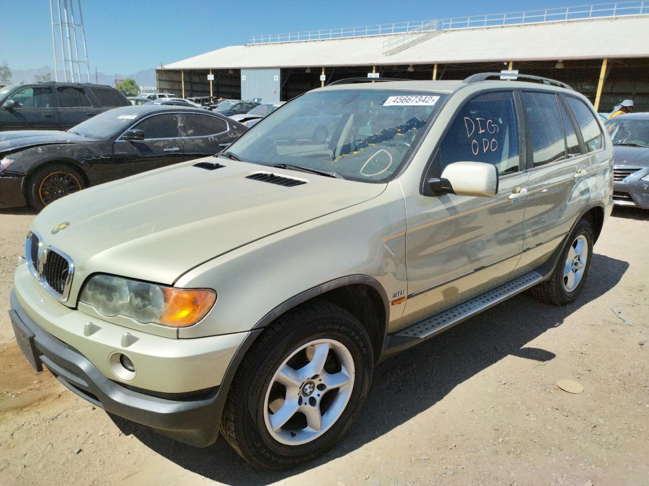Photo 2 from auction – 2002 BMW X5 3.0I with VIN 5UXFA53592LP57667