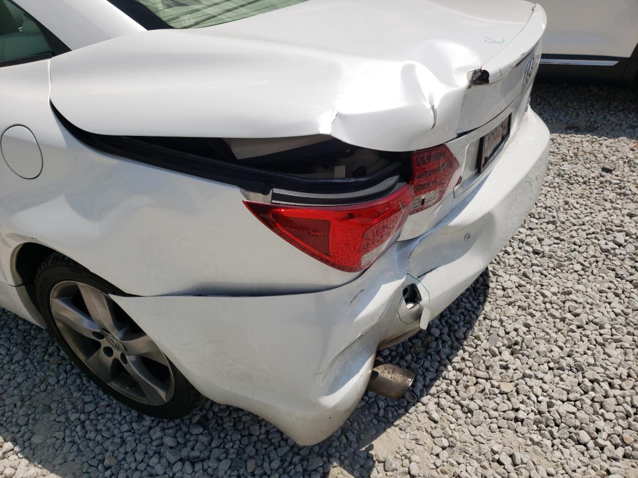 Photo 9 from auction – 2011 LEXUS IS 250 with VIN JTHFF2C27B2520204