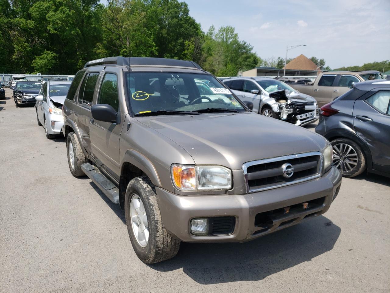 Photo 1 from auction – 2002 NISSAN PATHFINDER with VIN JN8DR09Y22W741254