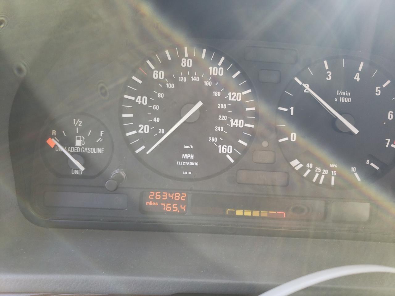 Photo 8 from auction – 1995 BMW 540 I AUTO with VIN WBAHE6324SGF33340