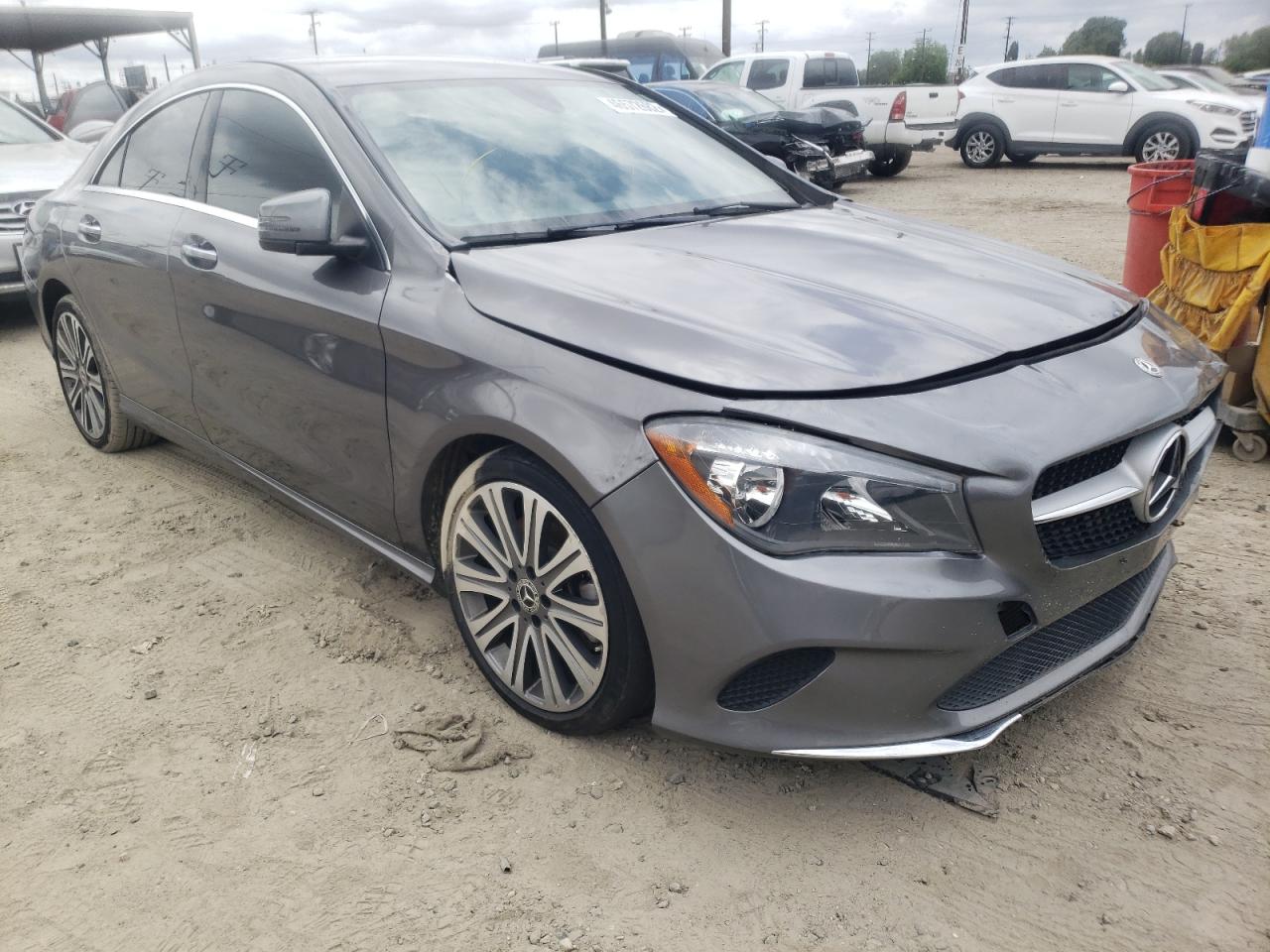 MERCEDES-BENZ CLA 250 2018 with VIN WDDSJ4EB5JN648192 - Photo from auction