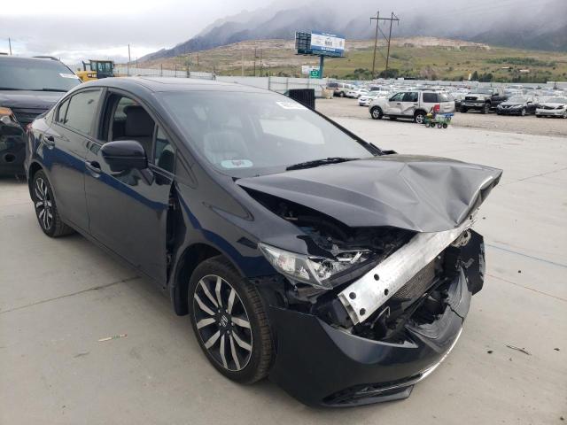 Photo 1 from auction – 2015 HONDA CIVIC EXL with VIN 19XFB2F98FE077365