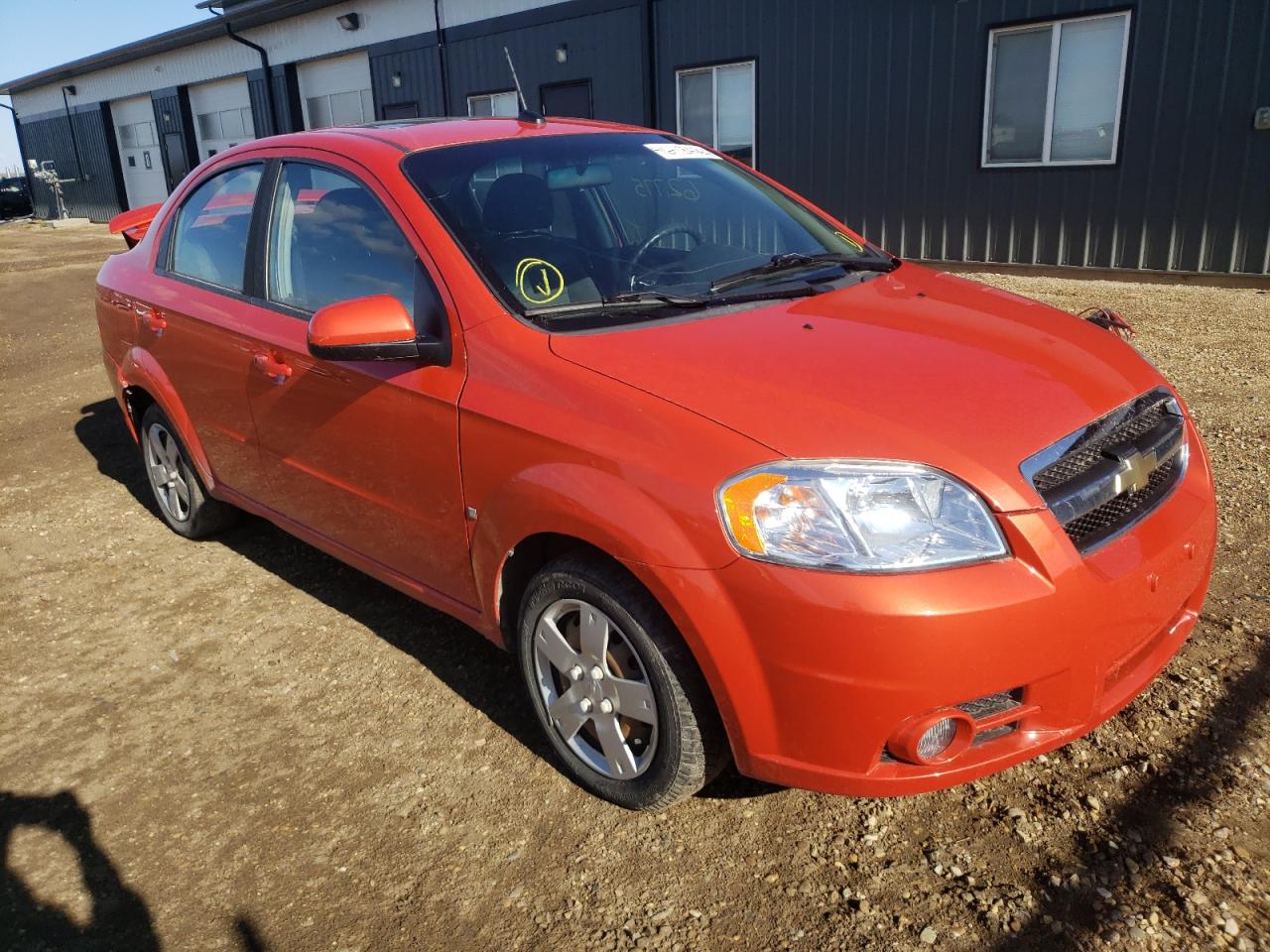 CHEVROLET AVEO LT 2009 with VIN 3G1TX55E89L126576 - Photo from auction