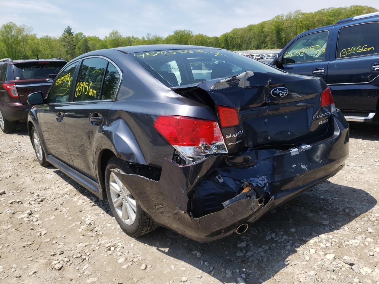 Фото 3 с аукциона – 2012 SUBARU LEGACY 2.5 с VIN 4S3BMBC61C3025663