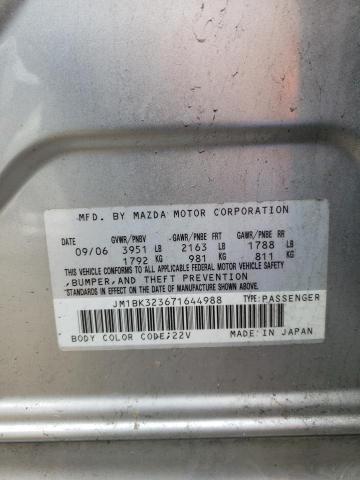 Photo 10 from auction – 2007 MAZDA 3 S with VIN JM1BK323671644988