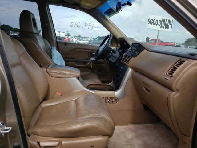 Photo 9 from auction – 2005 HONDA PILOT EXL with VIN 5FNYF18585B027902