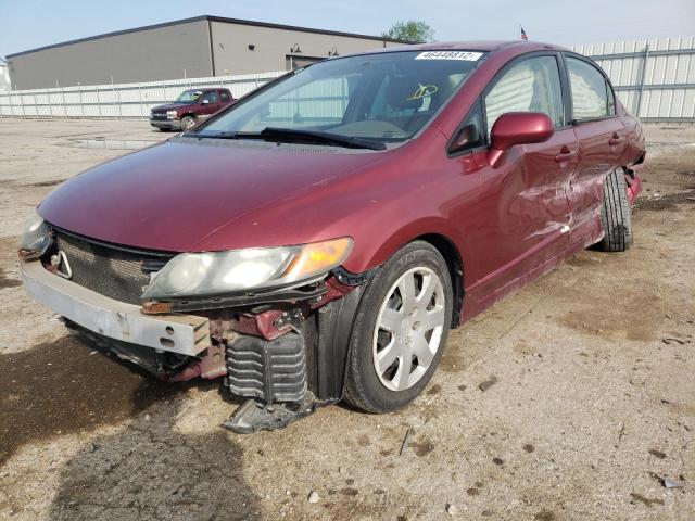 Photo 2 from auction – 2007 HONDA CIVIC LX with VIN 2HGFA16527H507876