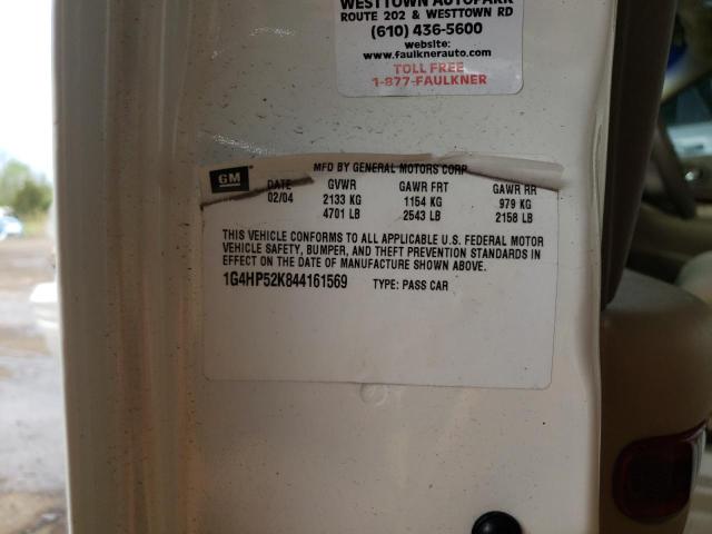 Photo 10 from auction – 2004 BUICK LESABRE CU with VIN 1G4HP52K844161569