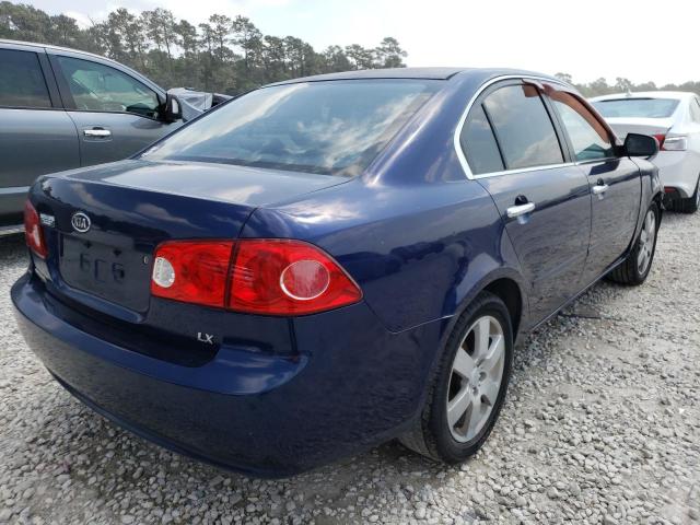 Photo 4 from auction – 2007 KIA OPTIMA LX with VIN KNAGE124875140863