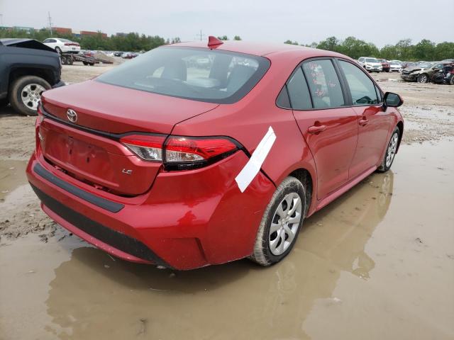 Photo 4 from auction – 2020 TOYOTA COROLLA LE with VIN 5YFEPRAE7LP050050