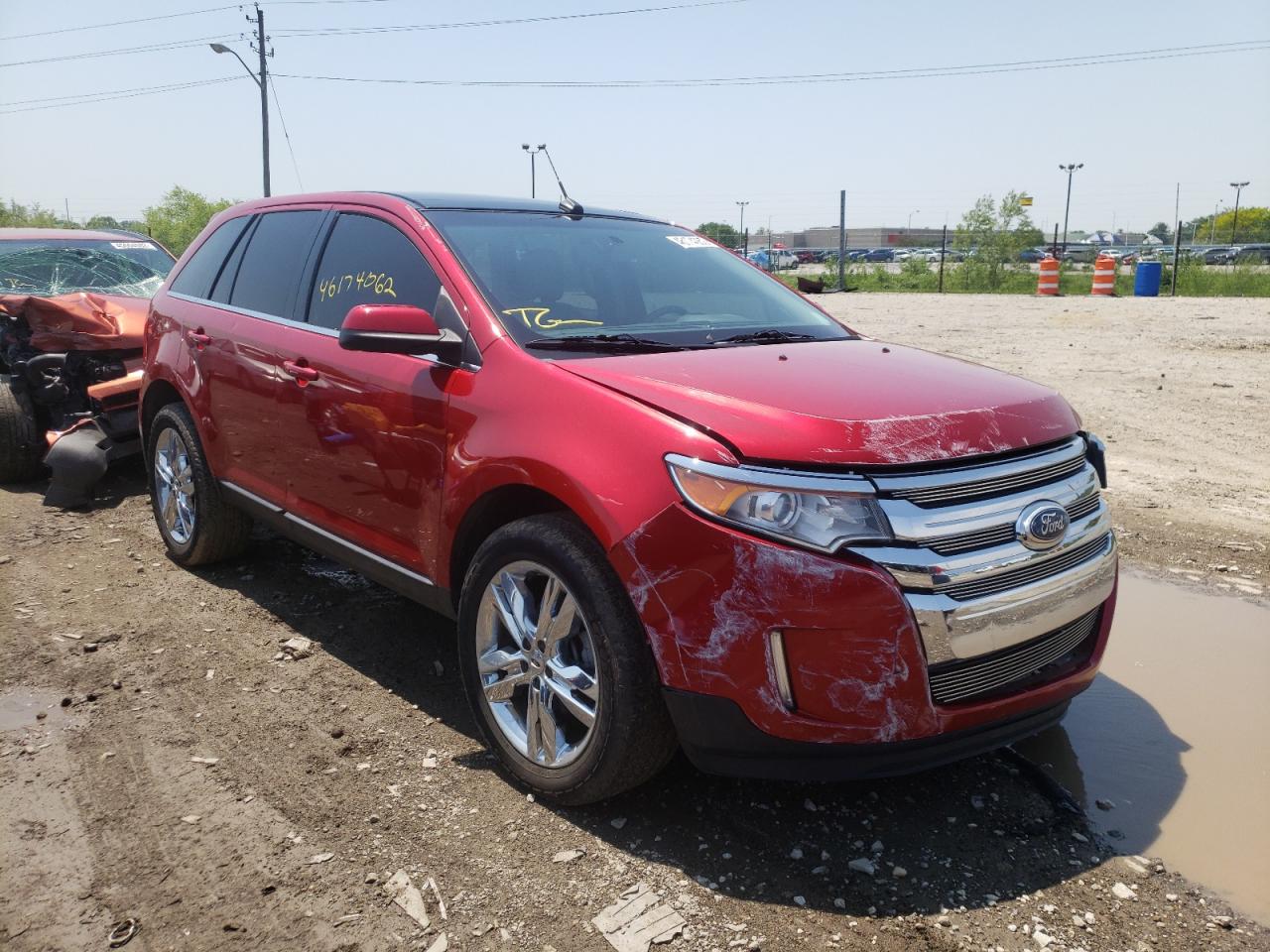 FORD EDGE LIMIT 2012 with VIN 2FMDK4KC2CBA29928 - Photo from auction