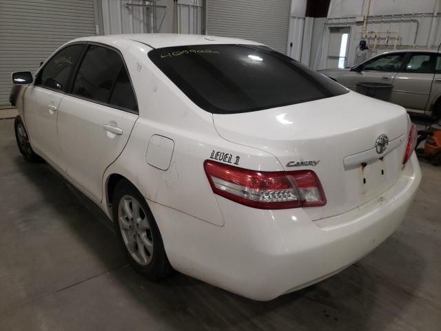 Photo 3 from auction – 2011 TOYOTA CAMRY BASE with VIN 4T1BF3EK8BU650673