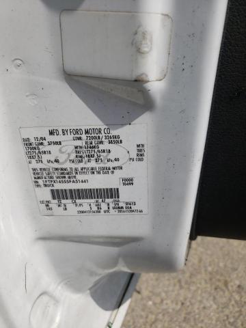 Photo 10 from auction – 2005 FORD F150 with VIN 1FTPX14555FA51441