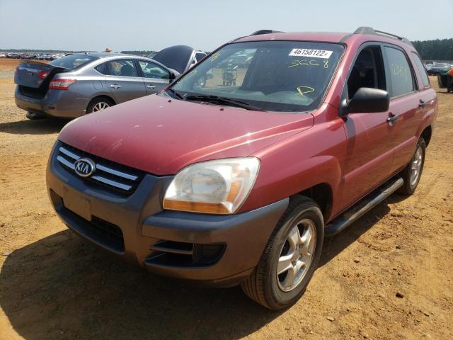 Photo 2 from auction – 2007 KIA SPORTAGE L with VIN KNDJF724477333668