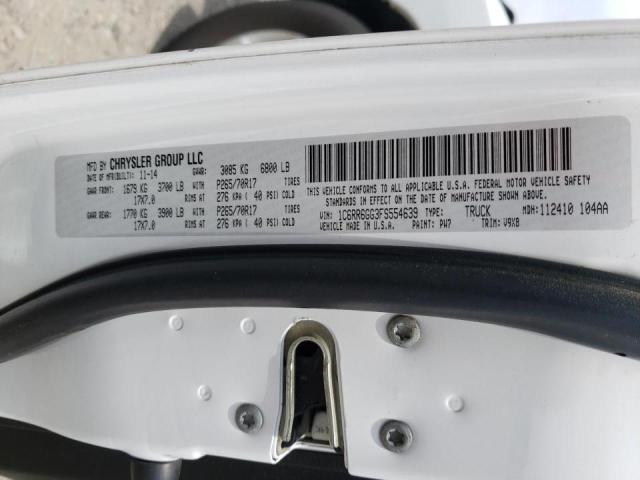 Photo 10 from auction – 2015 RAM 1500 SLT with VIN 1C6RR6GG3FS554639