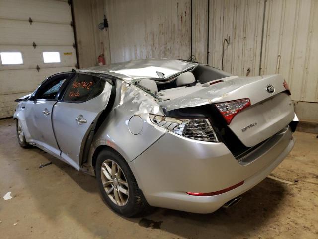 Photo 3 from auction – 2013 KIA OPTIMA LX with VIN KNAGM4A79D5345443