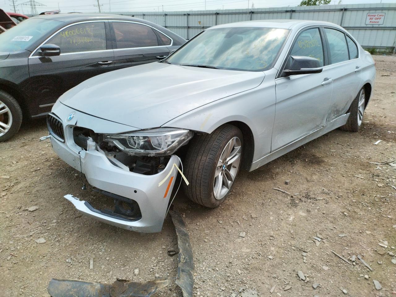Photo 2 from auction – 2016 BMW 340 XI with VIN WBA8B7G50GNT95816