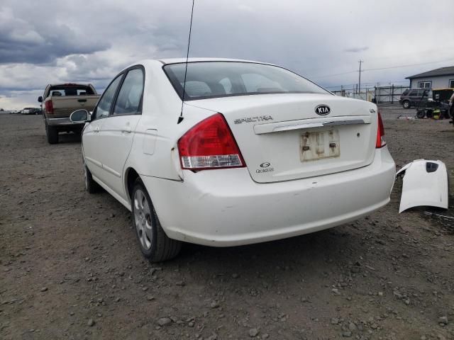 Photo 3 from auction – 2009 KIA SPECTRA EX with VIN KNAFE222195667243