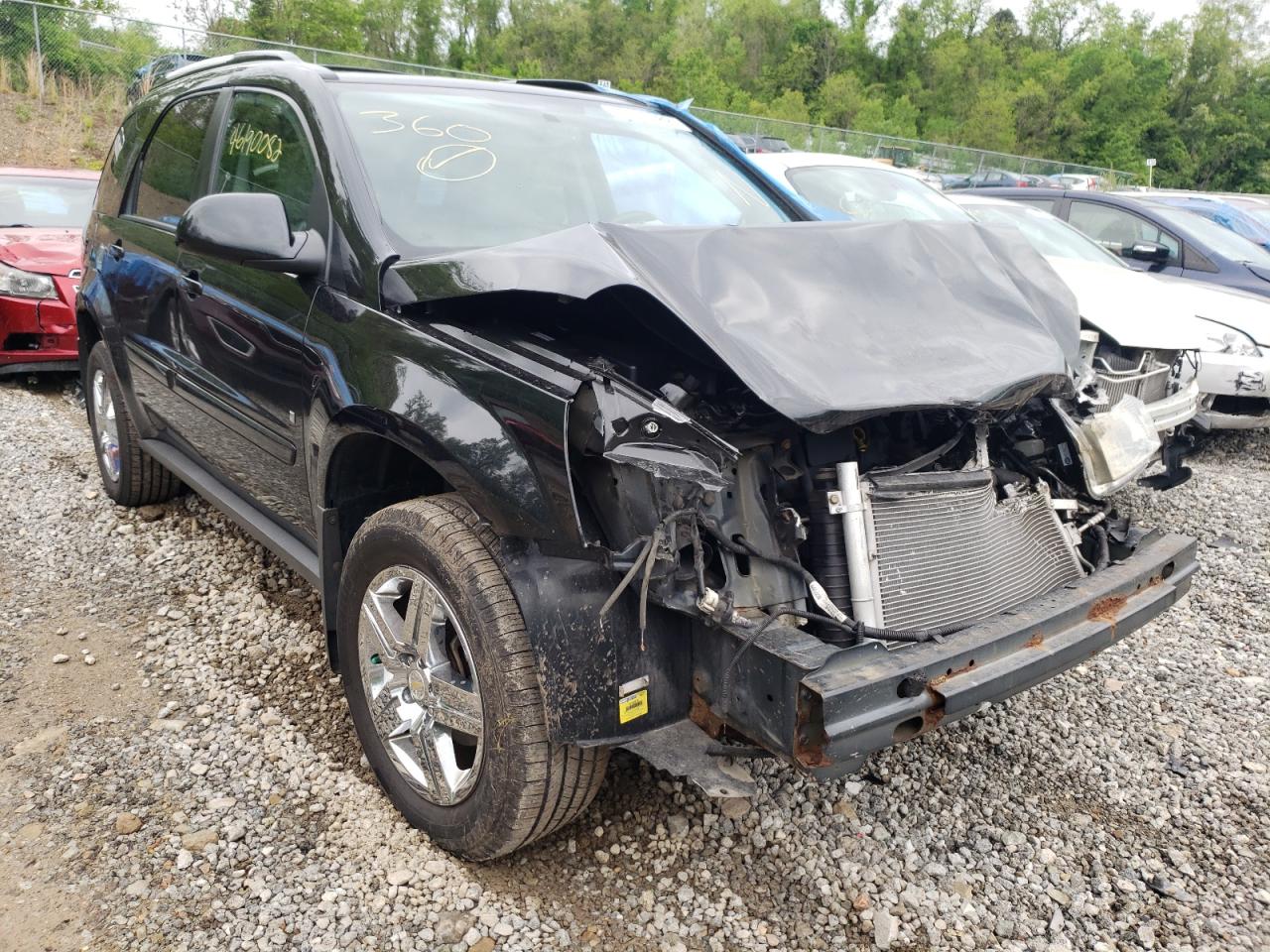Photo 20 from auction – 2008 CHEVROLET EQUINOX LT with VIN 2CNDL43F586029623
