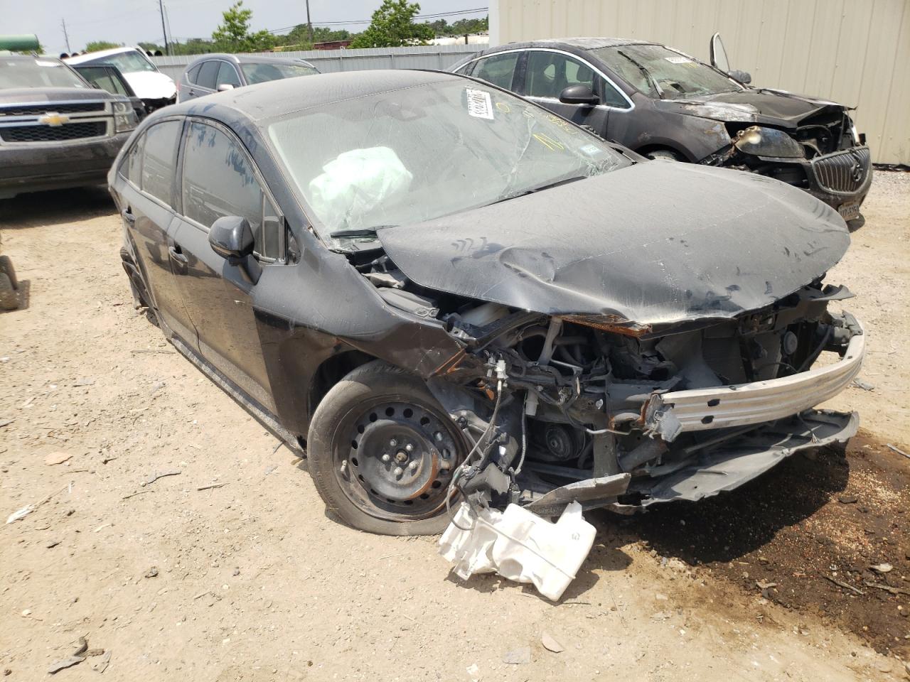 TOYOTA COROLLA LE 2021 with VIN 5YFEPMAE2MP175848 - Photo from auction