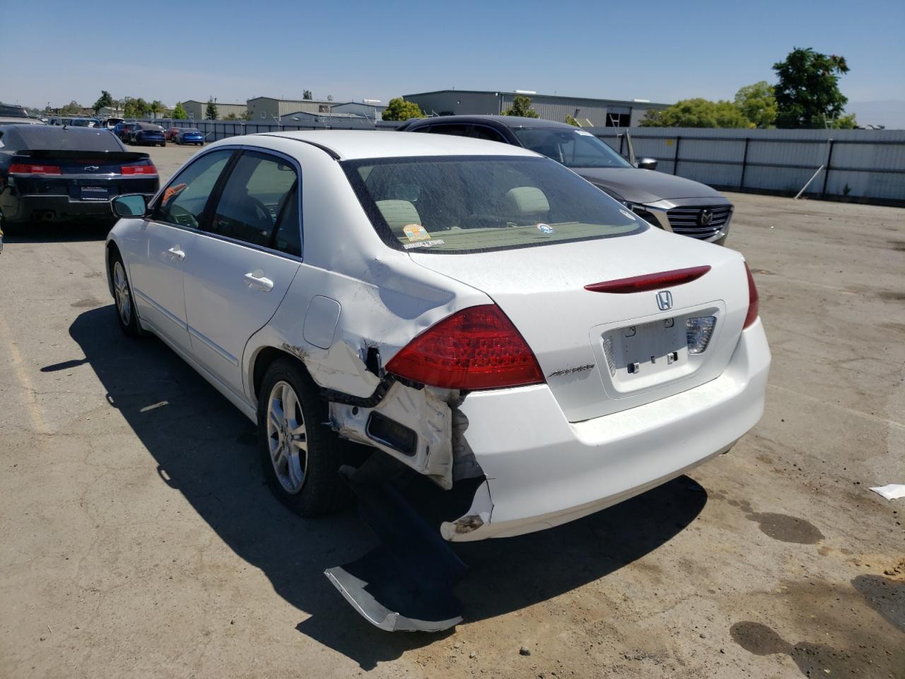 Photo 3 from auction – 2007 HONDA ACCORD SE with VIN JHMCM56307C016366