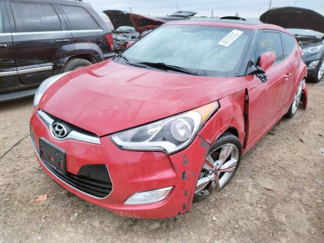 Photo 2 from auction – 2017 HYUNDAI VELOSTER with VIN KMHTC6AD9HU320474