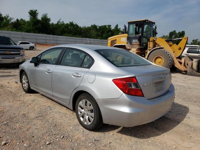 Photo 3 from auction – 2012 HONDA CIVIC LX with VIN 2HGFB2F52CH582123