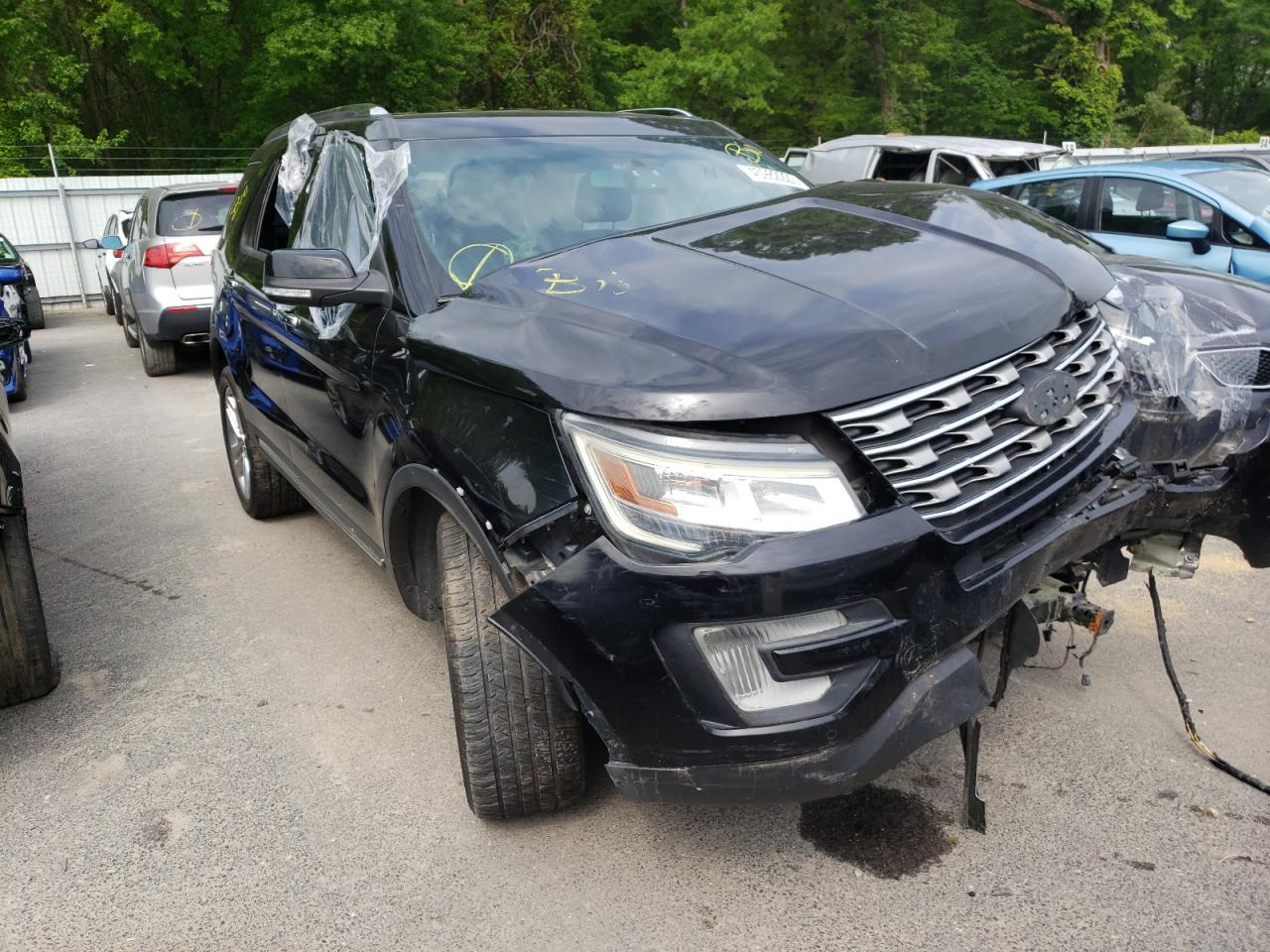 FORD EXPLORER L 2016 with VIN 1FM5K8F89GGC53357 - Photo from auction