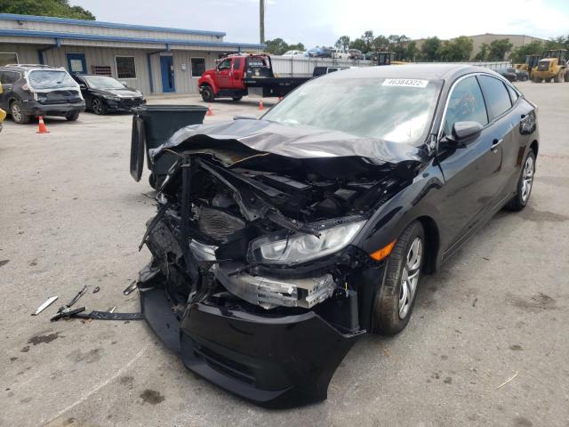 Photo 2 from auction – 2017 HONDA CIVIC LX with VIN 19XFC2F59HE079770