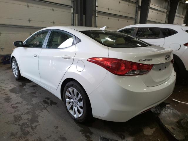 Photo 3 from auction – 2012 HYUNDAI ELANTRA GL with VIN 5NPDH4AE9CH067733