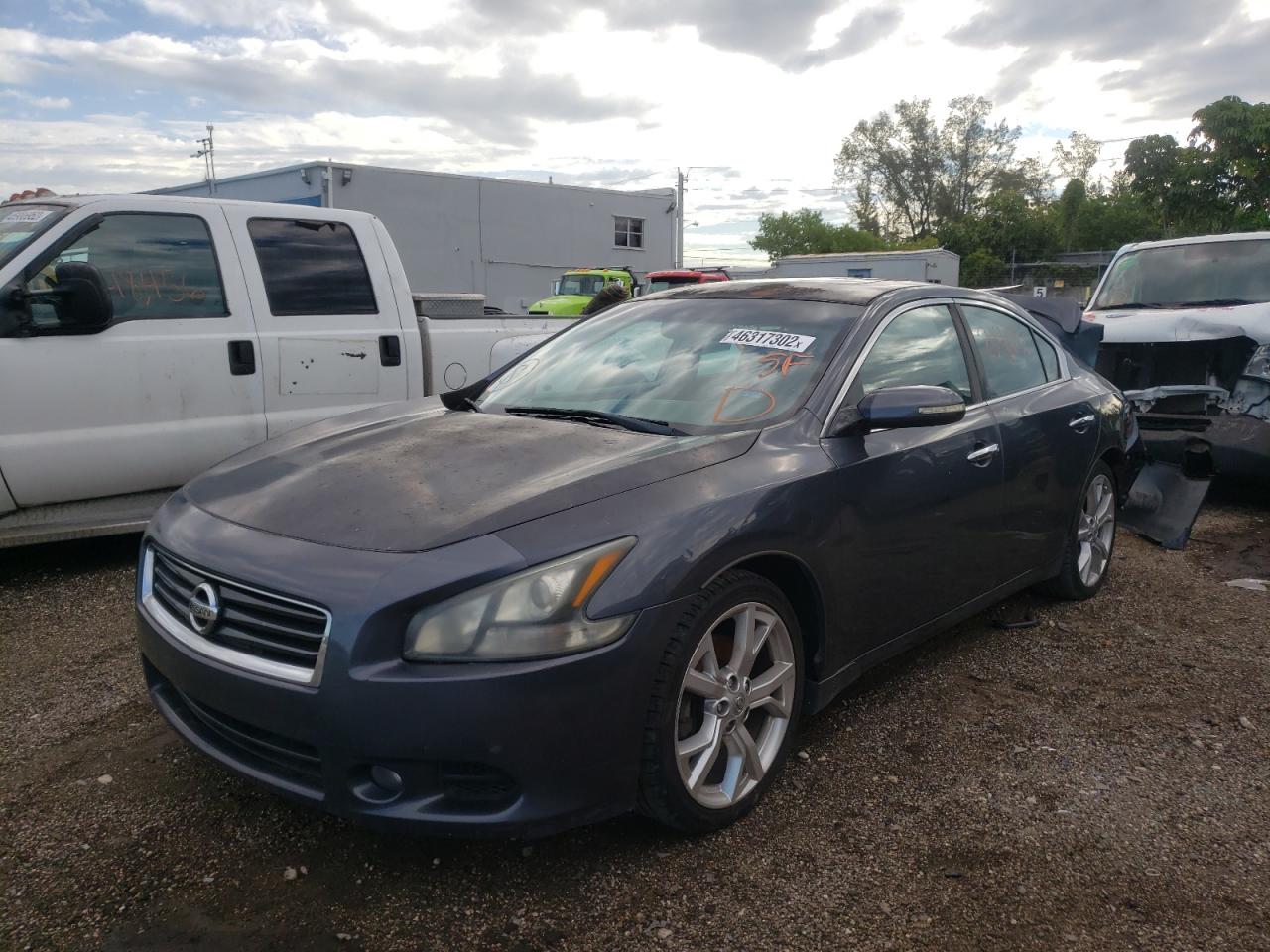 Photo 2 from auction – 2012 NISSAN MAXIMA S with VIN 1N4AA5AP4CC814378