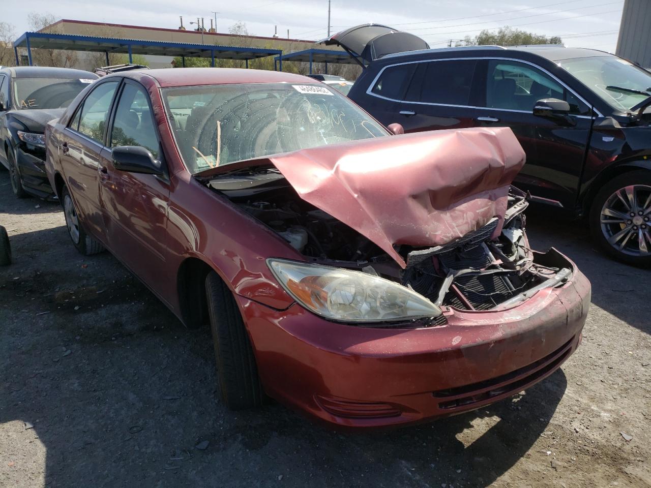 TOYOTA CAMRY LE 2004 with VIN 4T1BE32K84U308327 - Photo from auction