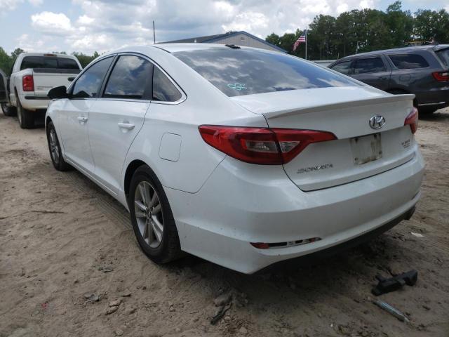 Photo 3 from auction – 2017 HYUNDAI SONATA SE with VIN 5NPE24AF5HH485034
