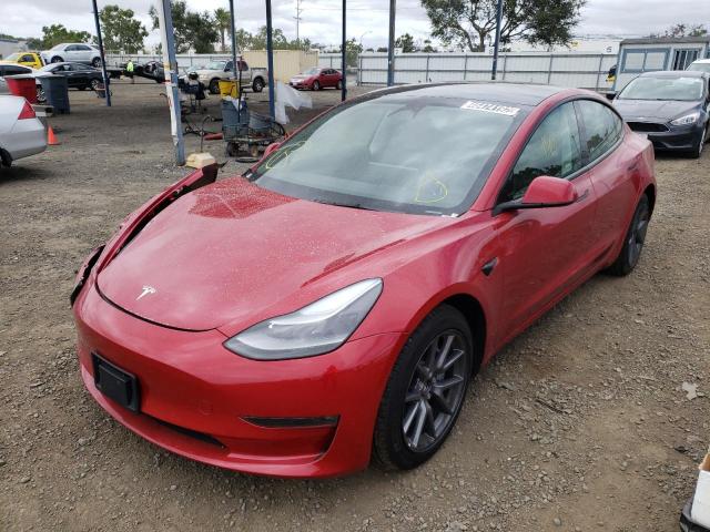 Photo 5 from auction – 2022 TESLA MODEL 3 with VIN 5YJ3E1EB7NF189124