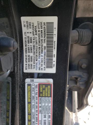 Photo 10 from auction – 2011 HONDA INSIGHT EX with VIN JHMZE2H72BS011562