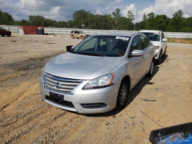 Photo 2 from auction – 2015 NISSAN SENTRA S with VIN 3N1AB7AP0FL631607